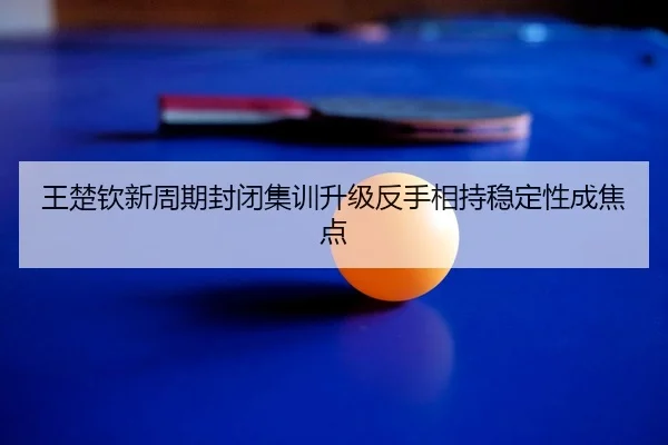 王楚钦新周期封闭集训升级反手相持稳定性成焦点